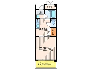 ヴィオレ外院の物件間取画像